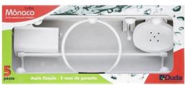 Accesorio p/baño Monaco 5pc blanco