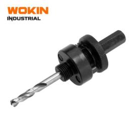 Adaptador vastago hexagonal p/sierra copa 32-152mm Wokin