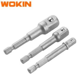 Adaptador p/dados a atornillador 3pz Wokin