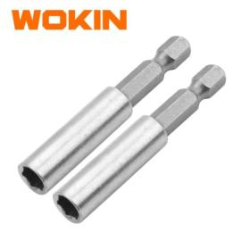 Adaptador p/puntas destornillador 2pc Wokin