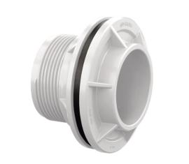 Adaptador Platina p/tanque agua roscable Blanco  1/2