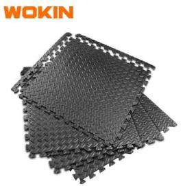 Alfombra Piso antifatiga encastrable 4unid 60x60 Wokin