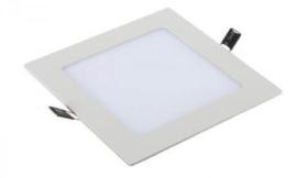 Artefacto led 6w CUADRADO luz calida 1745