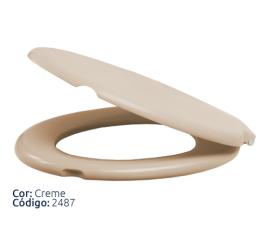 Asiento inodoro ACOLCHADO Alumasa crema