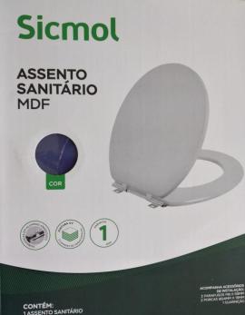 Asiento madera nordico inodoro azul