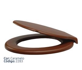 Asiento inodoro Roma Alumasa CARAMELO