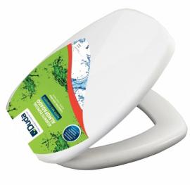 Asiento p/inodoro acolchonada Thema Incepa Onix iris