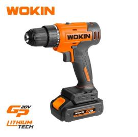Atornillador Taladro 20V 2bateria Wokin