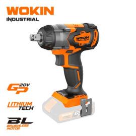 Atornillador impacto inalambrico 20v Industrial Wokin s/bate