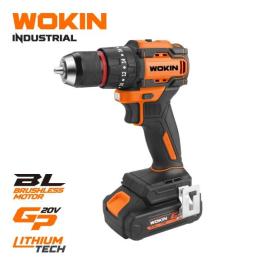 Atornillador taladro de impacto bl 20V 2baterias Wokin Indus