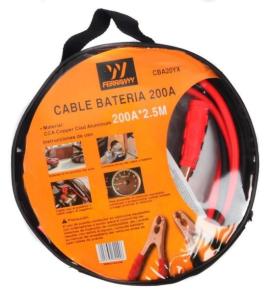 Cable p/ bateria 200amp 2.5mtrs mk0067