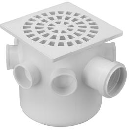 Caja sifonada 15x15x5cm blanca 912 krona