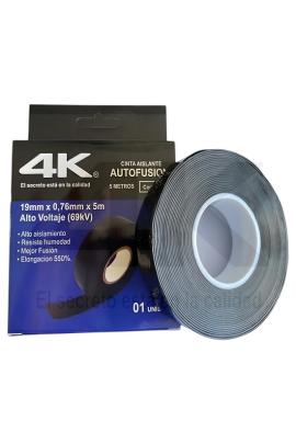 Cinta Autofusion autosoldable vulcanizada 10kv 4k