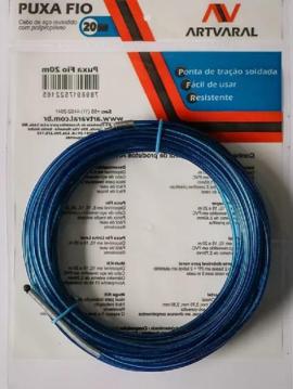 Cinta pasa cable acero forrado 20mtrs Artvaral