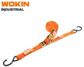 Cinta carga porta equipaje  25mmx5mtrs catraca Wokin Industr