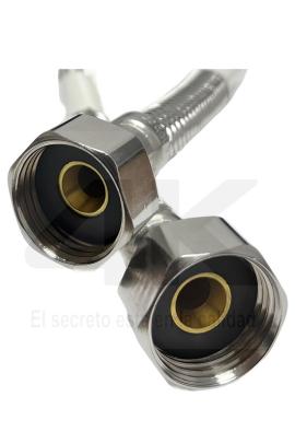 Colilla hembra hembra 100cm acero inoxidable certificada