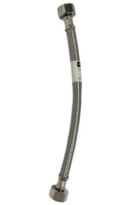 Colilla hembra hembra  25cm acero inoxidable certificada