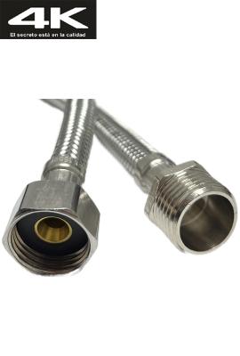 Colilla  macho hembra 100cm acero inoxidable certificada