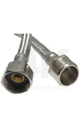 Colilla  macho hembra  70cm acero inoxidable certificada