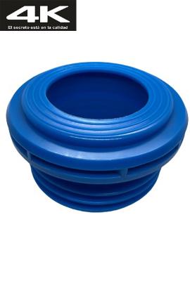 Conexion asiento cuello goma para instalar inodoro 100mm 4k