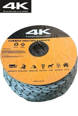 Cuerda nautica Trenzada 12mm 73mtrs 5.67Kg Poliester 4k