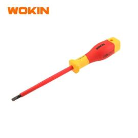 Destornillador Aislado Certificado Paleta 0.6x3.5x100 Wokin