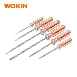 Destornillador juego 6pc transparente magnetico Wokin