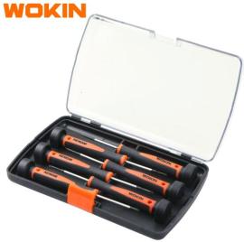 Destornillador precision mango Goma Wokin