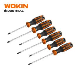 Destornilladores 6pc Industrial Wokin