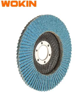 Disco flap lija metal 41/2g 40g Wokin