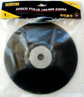 Disco de goma 71/4 p/amoladora  dp180g