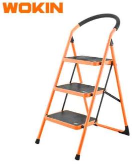 Escalera 3 escalones anchos Wokin 150kg