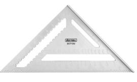 Escuadra triangular aluminio 12