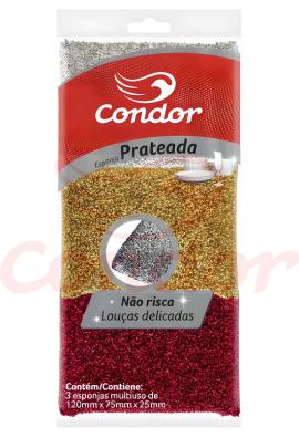 Esponja limpieza metal delicada Condor ref 1544