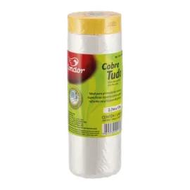 Film cubre todo 210cmx20mtrs c/cinta adehsiva 1015/140-2100