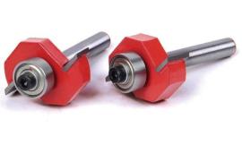 Fresas  X 2 pcs p/molduras  madera 8/9.5mm cqt201