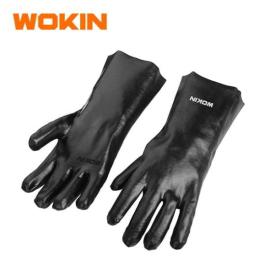 Guante de trabajo de PVC 35cm Wokin