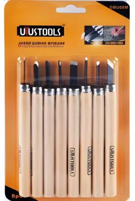 Gubias mini 8pz mango madera Uyustools