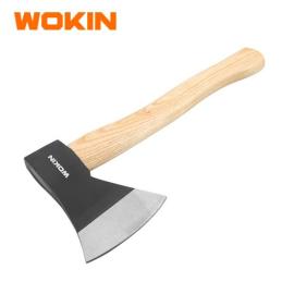Hacha 800grs mango de madera Wokin