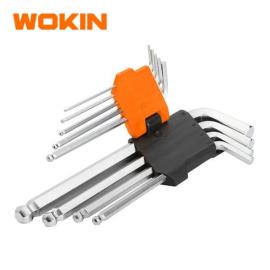 Llave allen universal 9 pc mediana Wokin