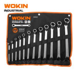 Llave combinada Doble Corona juego 12pcs Wokin INDUSTRIAL