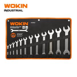 Llave combinada Doble boca juego 12pcs Wokin INDUSTRIAL