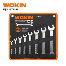 Llave combinada Doble boca juego 8pcs Wokin INDUSTRIAL