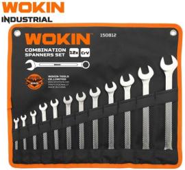 Llave combinada juego 12pcs Wokin INDUSTRIAL