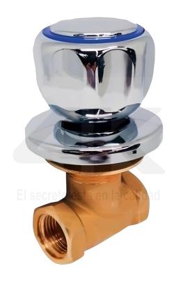 Llave de paso 1/2 embutir 4k
