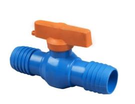 Llave de paso PVC DENTADA  3/4