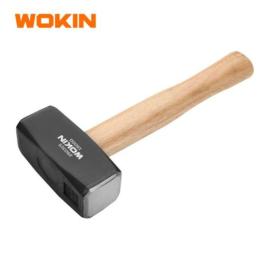 Maceta 1.5kg m/madera Wokin