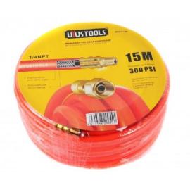 Manguera de aire p/compresor 1/4 15mtrs Uyustools