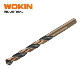 Mecha metal 4.5x80mm 10unid HSS Bronce Wokin Industrial