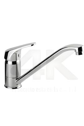 Monocomando cocina mesada bronce pico largo 420g 4k